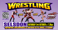 Rumble Wrestling 2026 Tour comes to Croydon at The Selsdon Hall